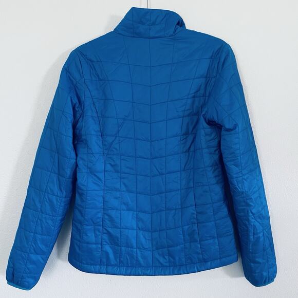 EUC Marmot Calen Jacket Womens Small Blue Puffer Quilted Primaloft Nylon Ripstop - Picture 6 of 11